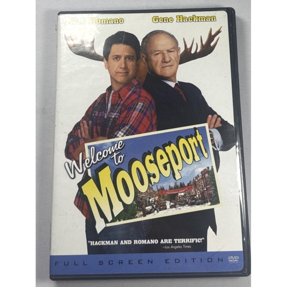 Welcome to Mooseport (DVD 2004) Ray Romano, Gene Hackman Full Screen Edition